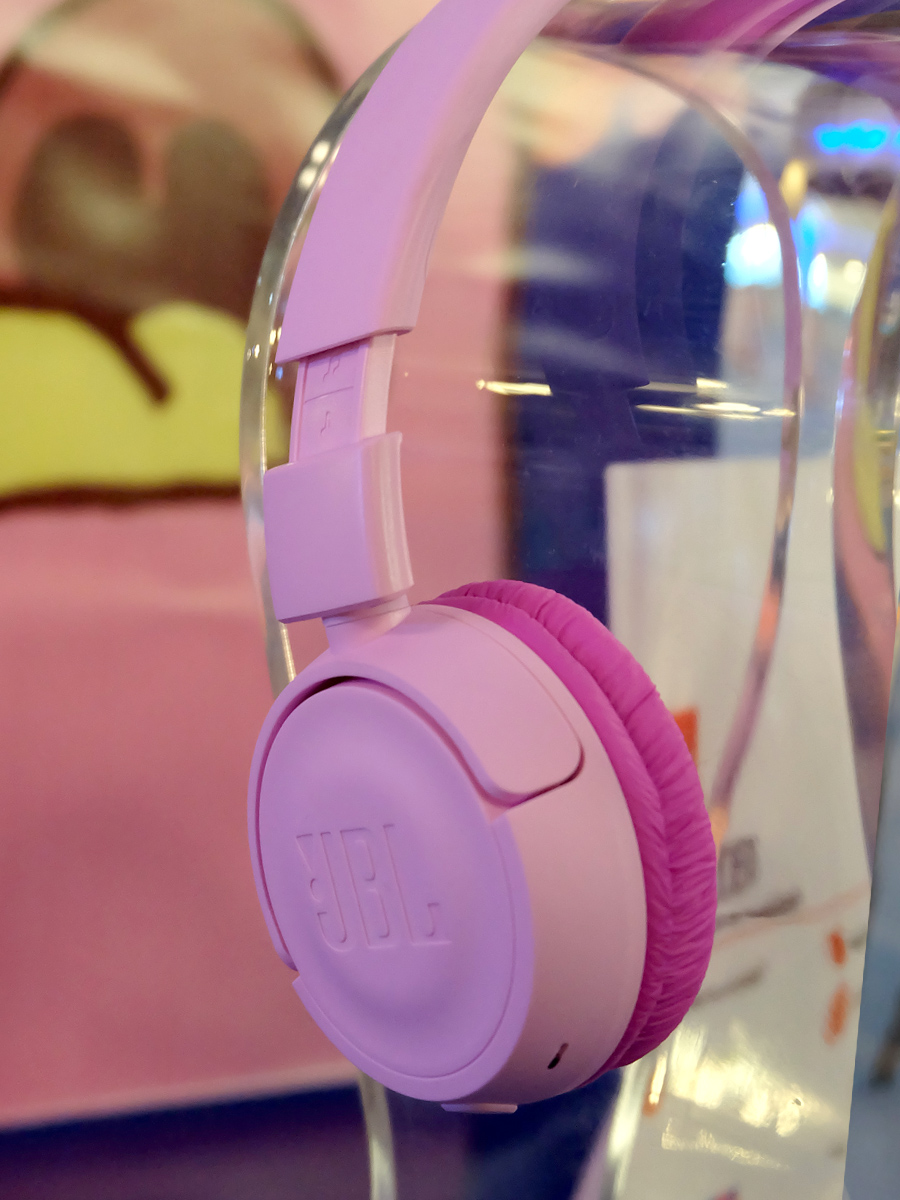 JBL Jr Headphones Launch at Kidzania Manila: JBL JR300BT in Punky Pink