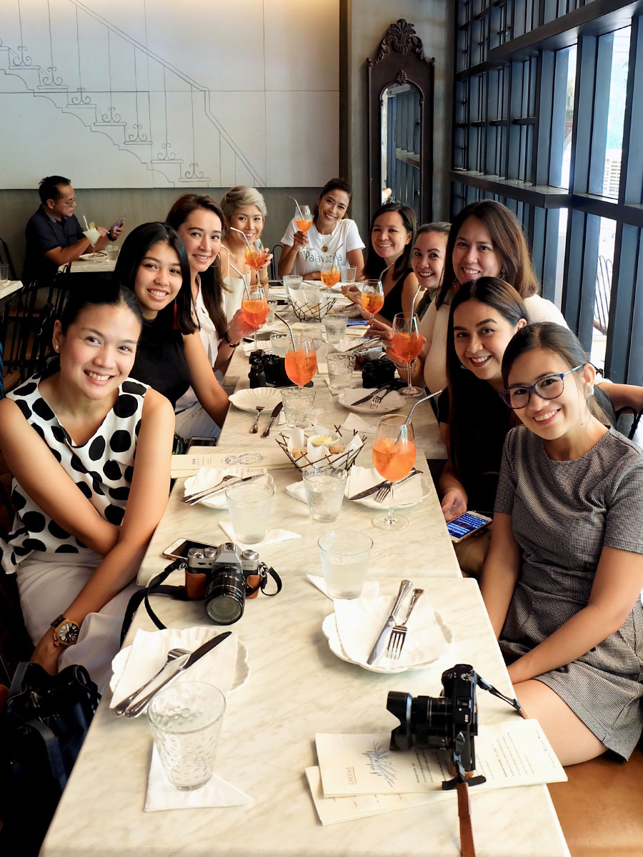 Happy Lunch at CDP Global Table with Mothers Who Brunch