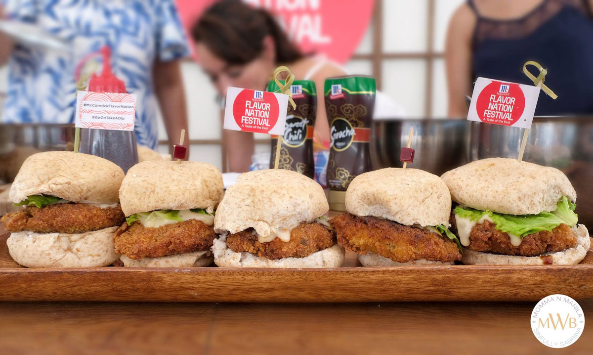 McCormick Flavor Nation Festival: Shrimp & Kani Tonkatsu Sliders with Sweet Chili Mayonnaise by Mothers Who Brunch
