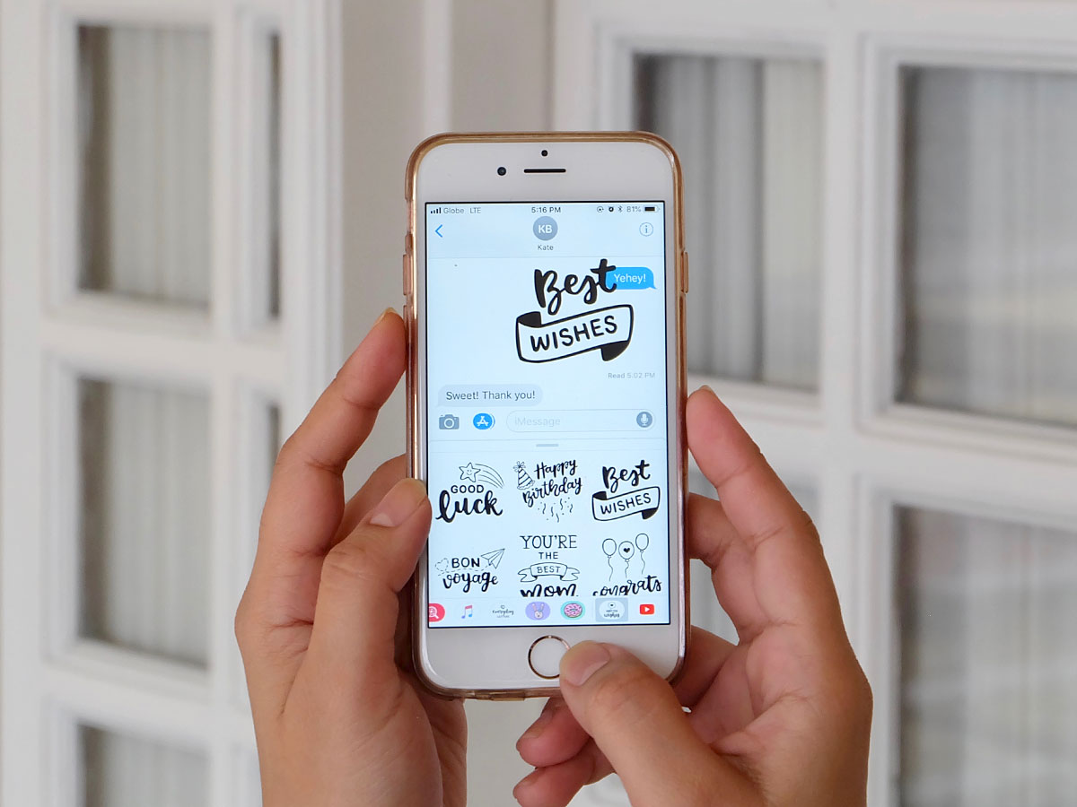 Written Wishes: Sticker Pack for iMessage