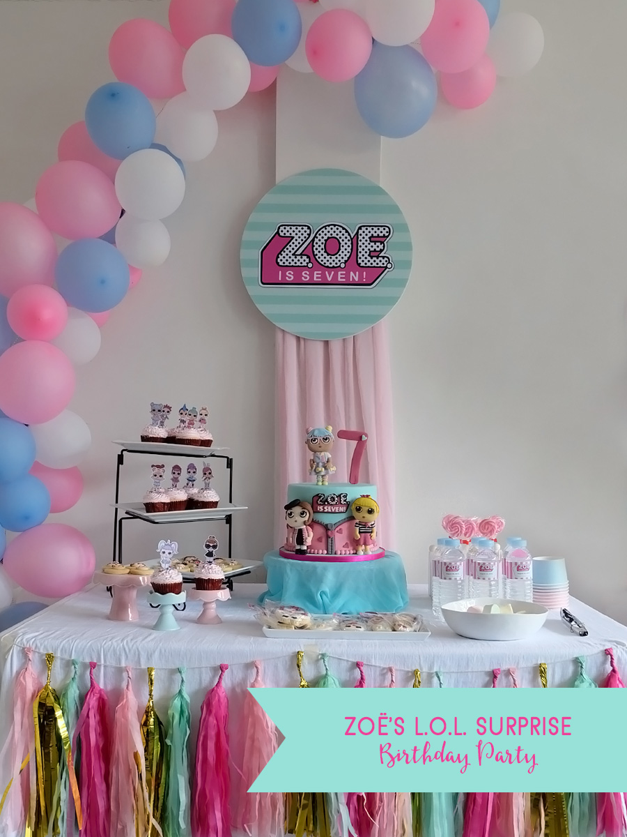 Zo s L O L Surprise Birthday Party A Crafted Lifestyle Zo s L O L Surprise Birthday Party A Crafted Lifestyle