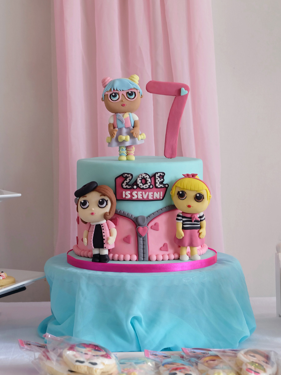 Zoë's L.O.L. Surprise Birthday Party: L.O.L. Cake