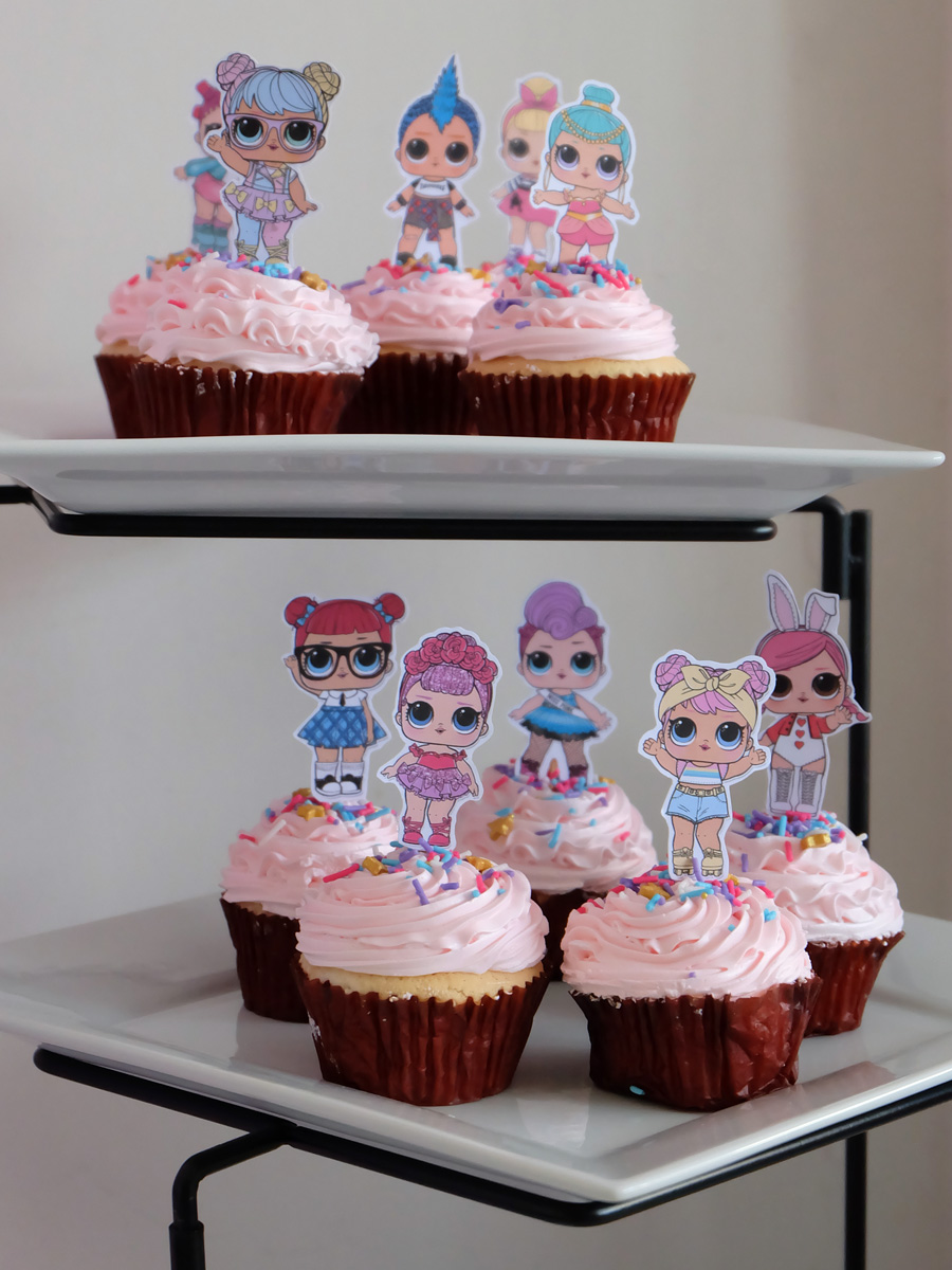 Zoë's L.O.L. Surprise Birthday Party: Cupcakes