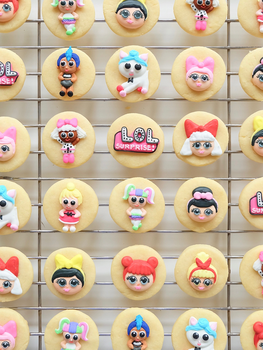 Zoë's L.O.L. Surprise Birthday Party: Sugar Cookies