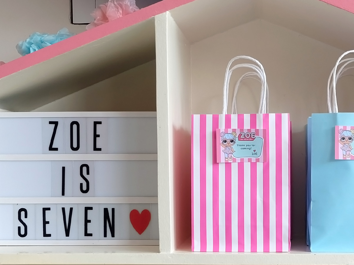 Zoë's L.O.L. Surprise Birthday Party: Goodie Bags