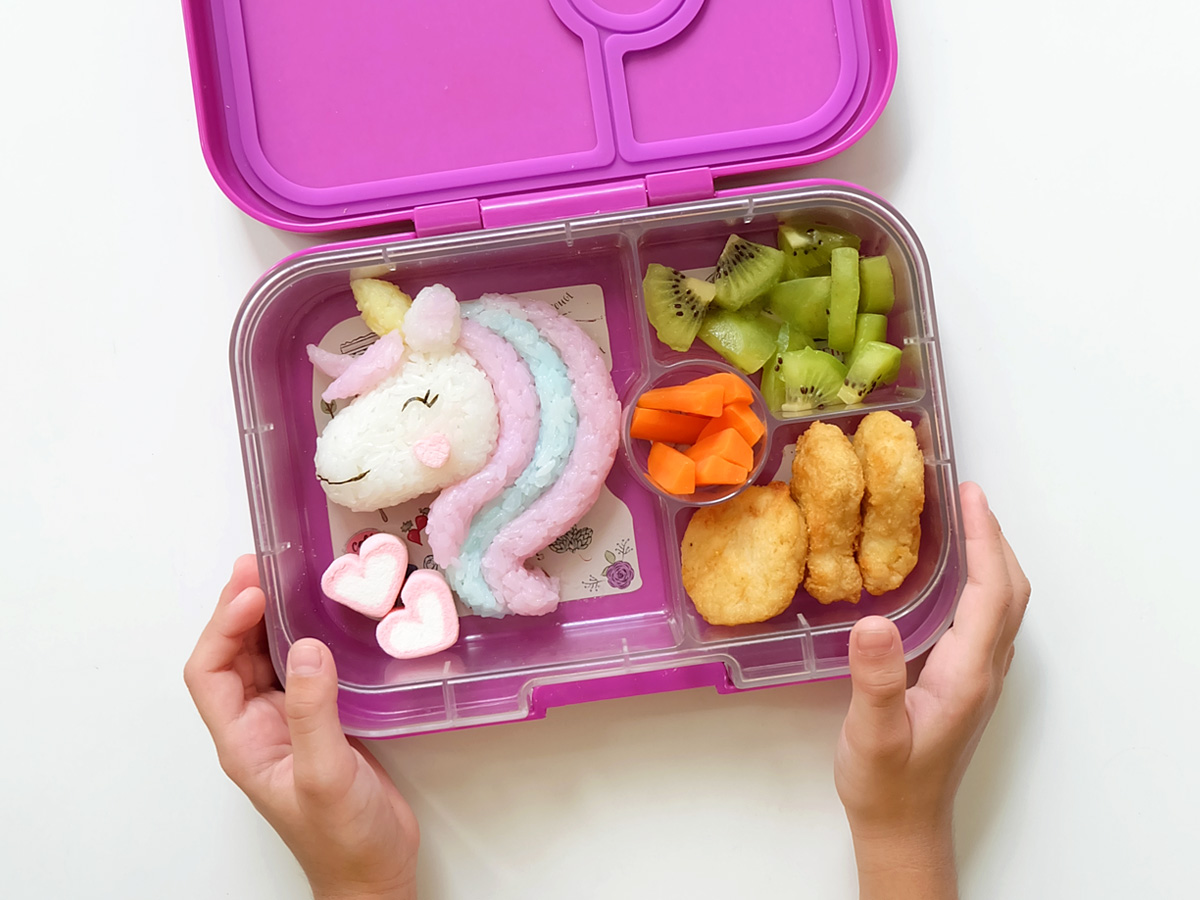 Unicorn Bento Using Natural Food Coloring – A Crafted Lifestyle