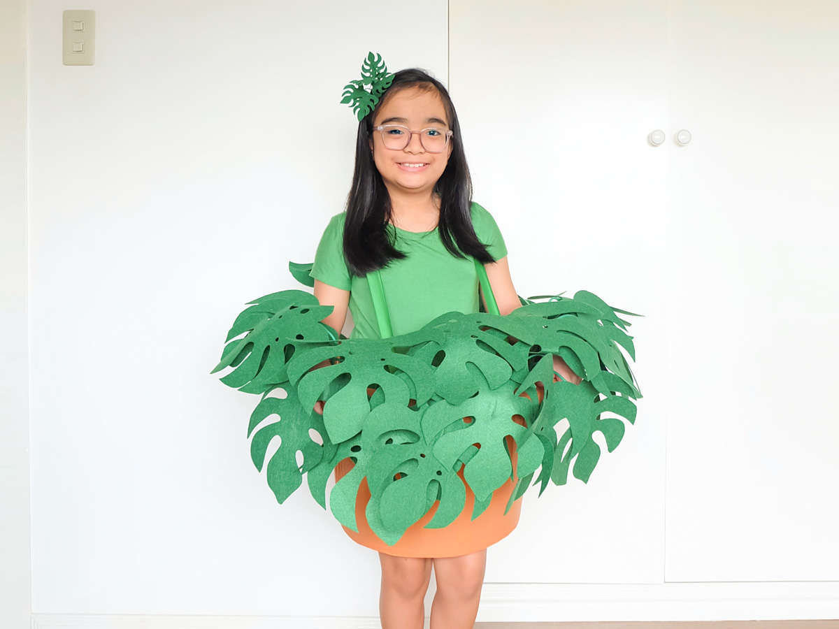 Diy house plant costume
