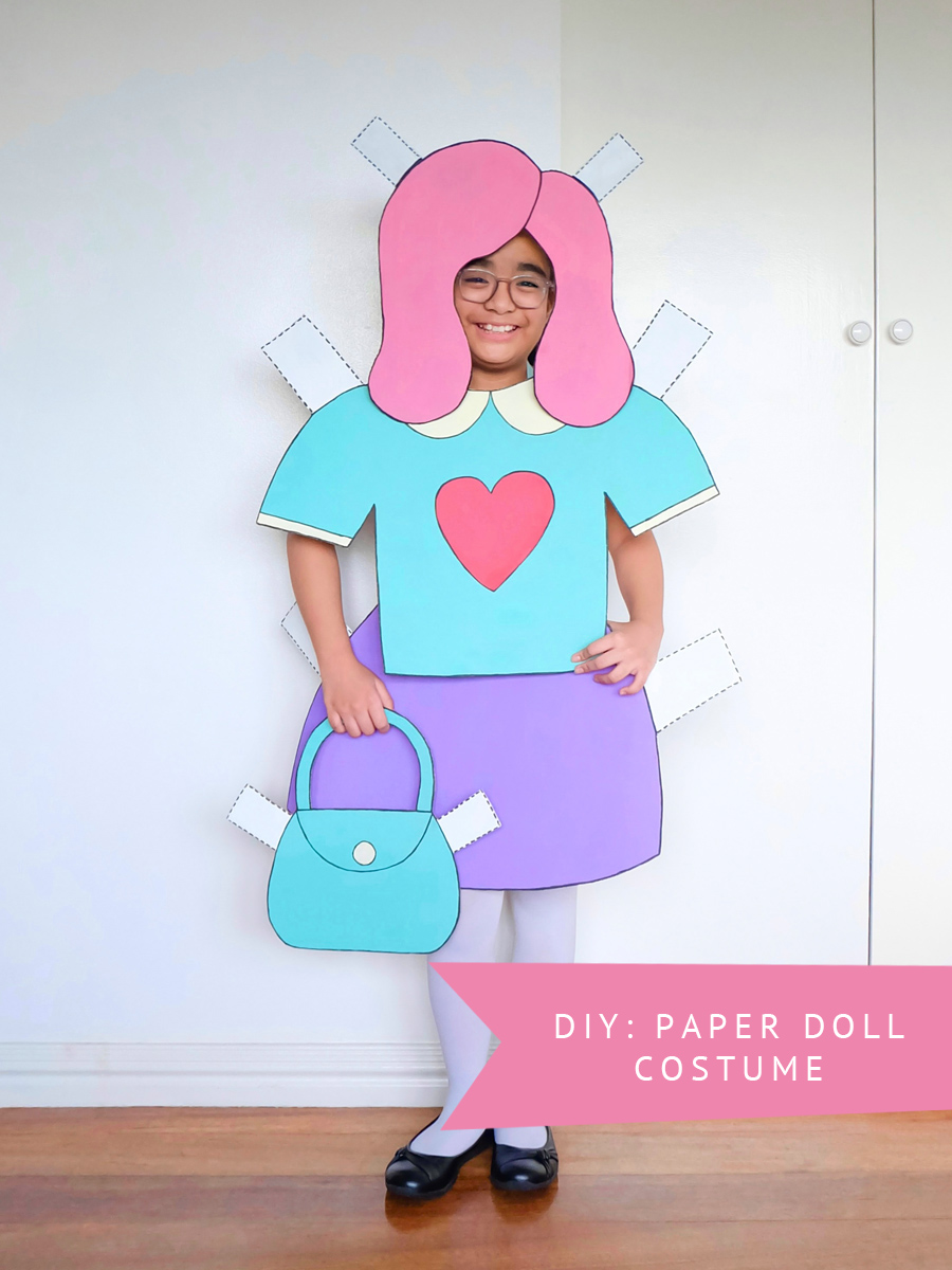DIY: Paper Doll Costume – A Crafted Lifestyle