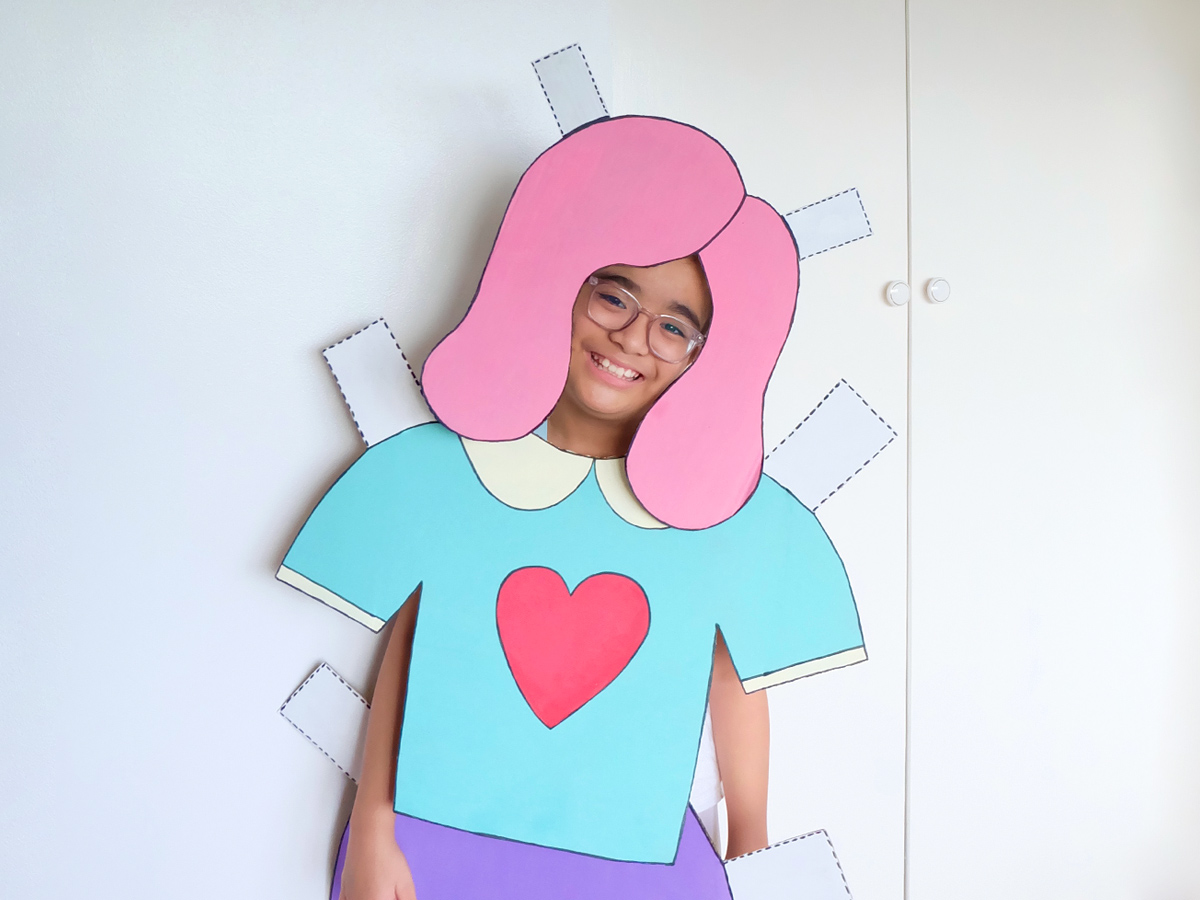 A Crafted Lifestyle: Paper Doll Costume