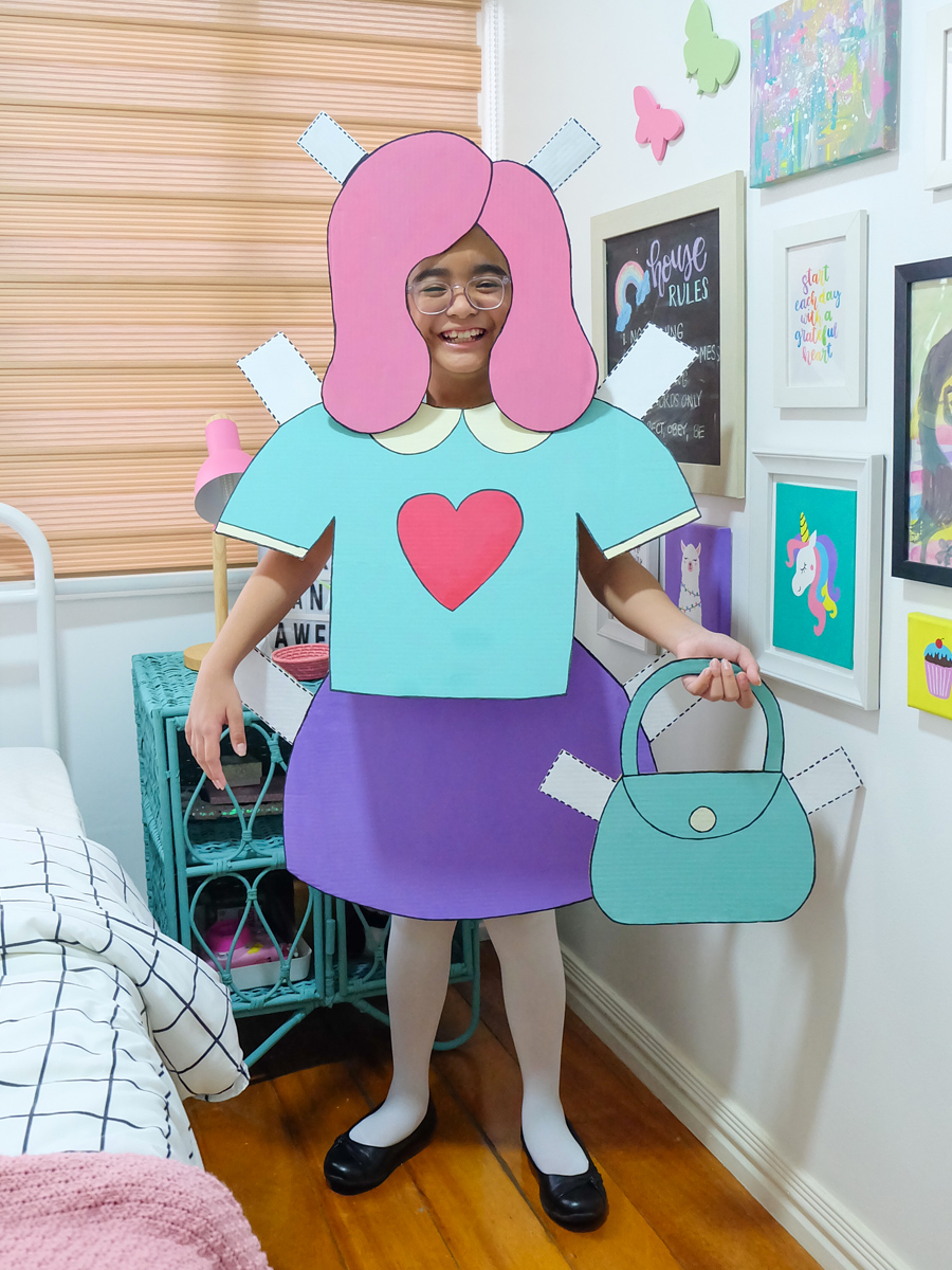 A Crafted Lifestyle: Paper Doll Costume